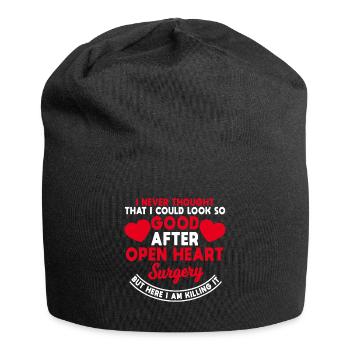 T-shirt Open Heart Victory - Bonnet en jersey - noir - Devant