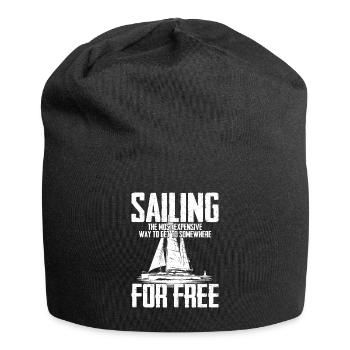 Naviguer la manière la plus chère Capitaine de naviguer Marin - Bonnet en jersey - noir - Devant
