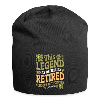 teacher Retirement Gifts for Teachers Retirement - Bonnet en jersey - noir - Devant