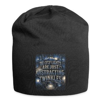 Celestial Constellation Astrology Gift - Jersey Beanie - black - Front