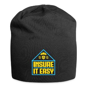 Insurance Agent Insure It Easy Funny Insurance - Jersey Beanie - black - Front