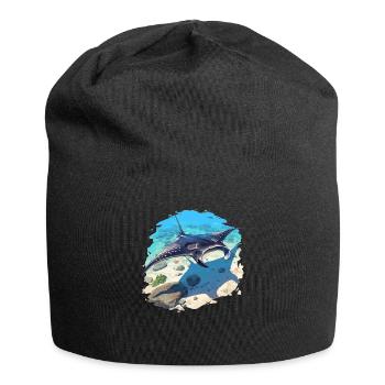 Raies Manta Raies - Bonnet en jersey - noir - Devant