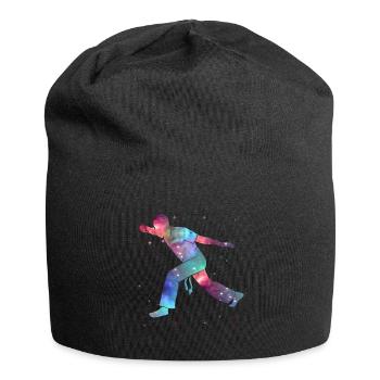 Capoeira Martial Arts Weltraum Kinder Capoerista - Jersey-Beanie - Schwarz - Vorne