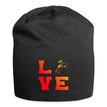 Pickleball athlete Geschenkidee für den Geburtstag - Jersey-Beanie - Schwarz - Vorne