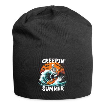 Creepin Summer Summerween Halloween - Jersey-Beanie - Schwarz - Vorne