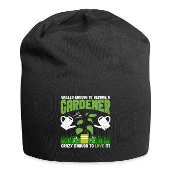 Skilled Crazy Gardener - Jersey Beanie - black - Front