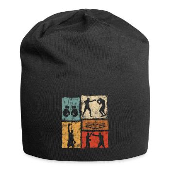 Boxen Grafik Für Profis und Amateure - Jersey-Beanie - Schwarz - Vorne