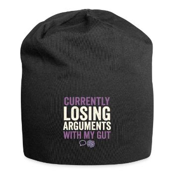Morbus Crohn, Morbus Crohn, Ibd-krieger - Jersey-Beanie - Schwarz - Vorne