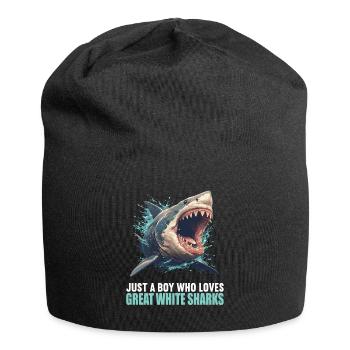Great White Shark Great White Shark - Jersey Beanie - black - Front