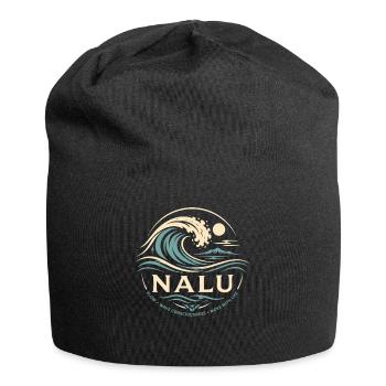Nalu Ocean Flow - Jersey Beanie - black - Front
