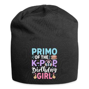Prima of The K-Pop Birthday Girl - Jersey-Beanie - Schwarz - Vorne