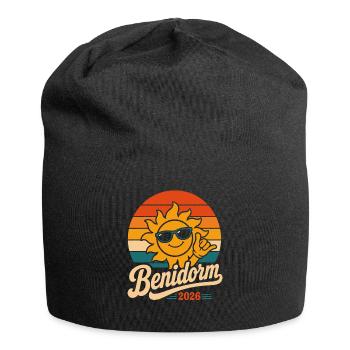 Benidorm Retrosonne 2026 - Jersey-Beanie - Schwarz - Vorne