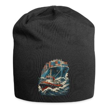 Remorqueurs Remorqueurs - Bonnet en jersey - noir - Devant