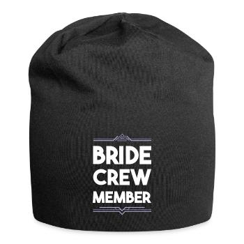 Bride Crew - Jersey Beanie - black - Front