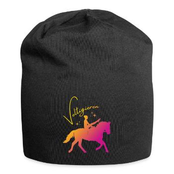 Vaulting Mill – Sport Outfit for Vaulters - Jersey Beanie - black - Front
