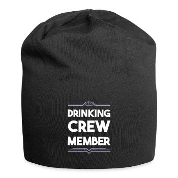 Drinking Crew - Jersey Beanie - black - Front