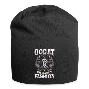 Occult But Make It Fashion Occult Esoteric Witch - Jersey Beanie - black - Front