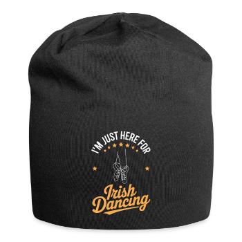 Irish Dance Irish Dancing Geschenke - Jersey-Beanie - Schwarz - Vorne