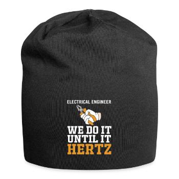 Electrical Engineer Electrician Electrical Engineering - Jersey Beanie - black - Front