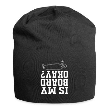 Longboard Longboarder Longboarding - Bonnet en jersey - noir - Devant