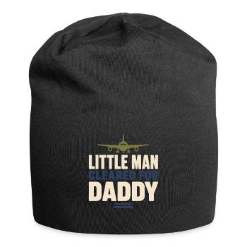 Bienvenue à la maison, Papa Retour militaire - Bonnet en jersey - noir - Devant