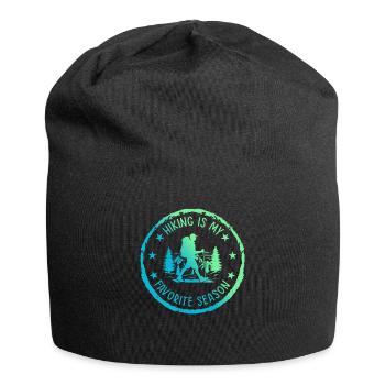 Hiking Is My Favorite Season - Outdoor Hiking - Jersey-Beanie - Schwarz - Vorne