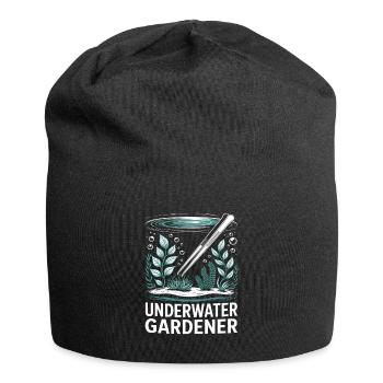 Underwater Gardener Aquascaping Traum - Jersey-Beanie - Schwarz - Vorne