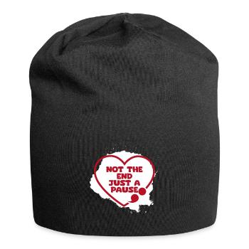 Point-virgule : pause Point-virgule - Bonnet en jersey - noir - Devant