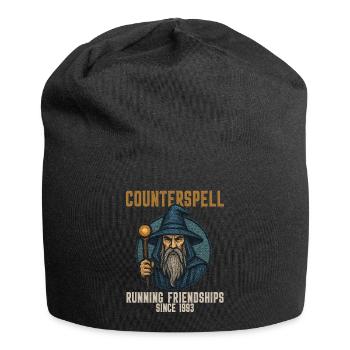 Counterspell Running Friendships Since 1993 - Jersey Beanie - black - Front
