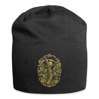 Arbalète Arbalète - Bonnet en jersey - noir - Devant