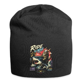 Rider of the Tide Cat - Jersey Beanie - black - Front