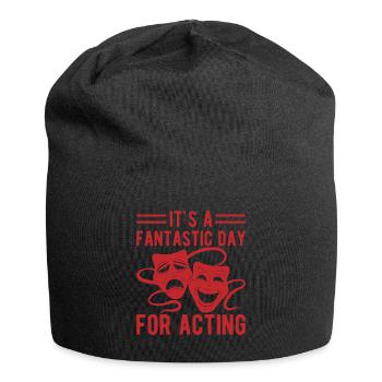 Musical Theatre Fantastic Day For Acting Design - Jersey Beanie - black - Front