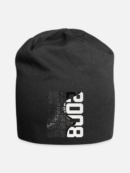 18 JAHRE ALT LIMITED EDITION 2008 18. GEBURTSTAG - Jersey-Beanie - Schwarz
