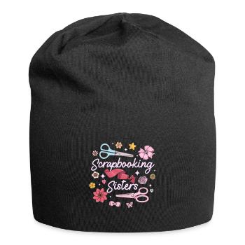 Sœurs du scrapbooking - Bonnet en jersey - noir - Devant