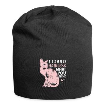 Le Sphynx - Bonnet en jersey - noir - Devant
