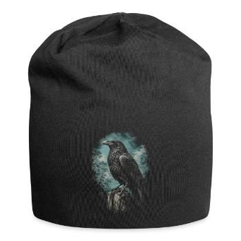 Rabe Raben - Jersey-Beanie - Schwarz - Vorne