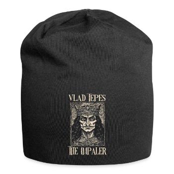 Vlad Tepes: Der Impaler Gothic - Jersey-Beanie - Schwarz - Vorne
