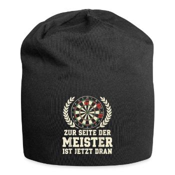 Dartmeister - Jersey-Beanie - Schwarz - Vorne