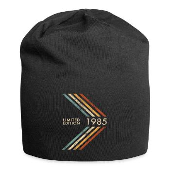 1985 Limited Edition Geburtstag Herren Damen Retro - Jersey-Beanie - Schwarz - Vorne