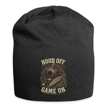 Falknerei Falkner Hood Off Game On - Jersey-Beanie - Schwarz - Vorne