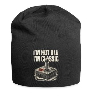 Nicht alt, einfach klassische Arcade - Jersey-Beanie - Schwarz - Vorne