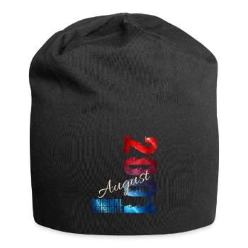 25. Geburtstag Geschenk Original August 2001 - Jersey-Beanie - Schwarz - Vorne