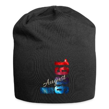 40. Geburtstag Geschenk Original August 1986 - Jersey-Beanie - Schwarz - Vorne