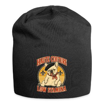 Haute Couture Low Stamina - Jersey Beanie - black - Front