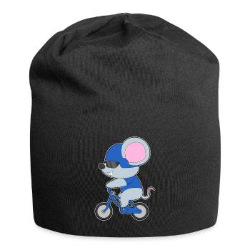 Mouse Bike - Jersey Beanie - black - Front