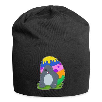 Mole Easter Easter Egg - Jersey Beanie - black - Front