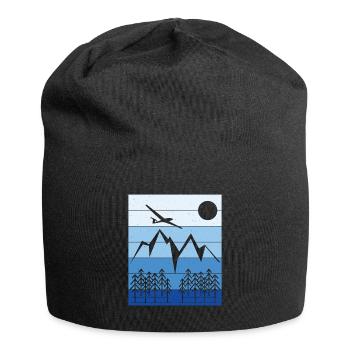 Glider Landscape Design - Jersey Beanie - black - Front