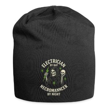 Electrician Necromancer - Jersey Beanie - black - Front