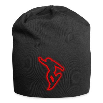 Snowboarders Snowboarding Kids Men's Snowboard - Jersey Beanie - black - Front