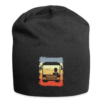 Oldschool Bus Driver - Jersey Beanie - black - Front